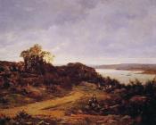 View from Plougastel, Brittany - 奥古斯特·阿隆奇